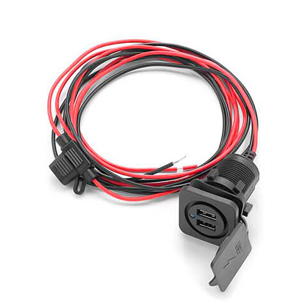 Clarion marine CMC-USBCHG/2X-PNL Двойной USB Порт зарядки Черный Black / Red