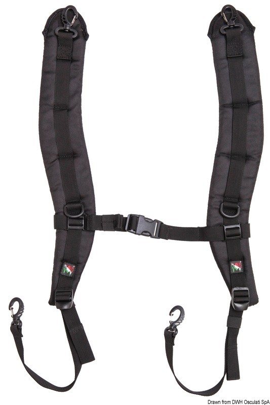 Купить Black padded shoulder straps f. Voyager SR-02, 23.521.90 7ft.ru в интернет магазине Семь Футов