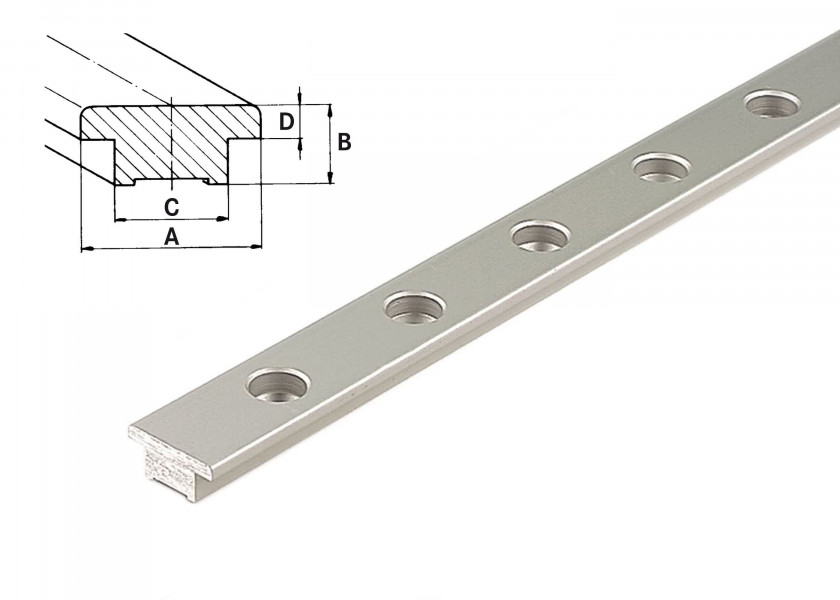 Купить PFEIFFER Marine - Genoa T-Tracks / size 1 / 20 x 3 mm 10953-bvs 7ft.ru в интернет магазине Семь Футов