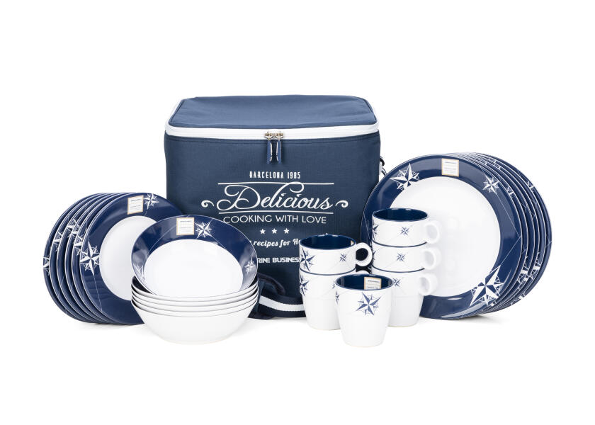 Купить MARINE BUSINESS 15144 NORTHWIND Набор посуды / 25 предметов 43064-bvs 7ft.ru в интернет магазине Семь Футов