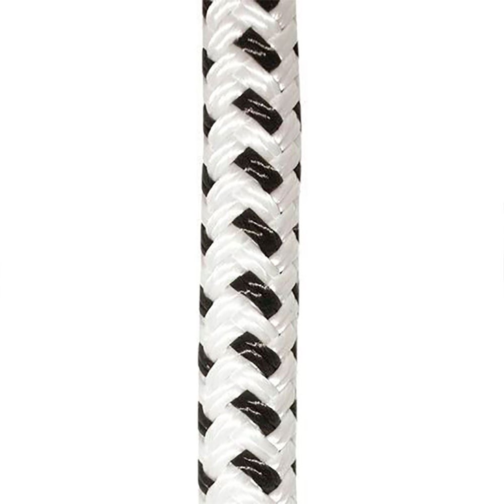 Poly ropes POL2219481716 Flex Line 85 m Веревка  White / Black 16 mm 