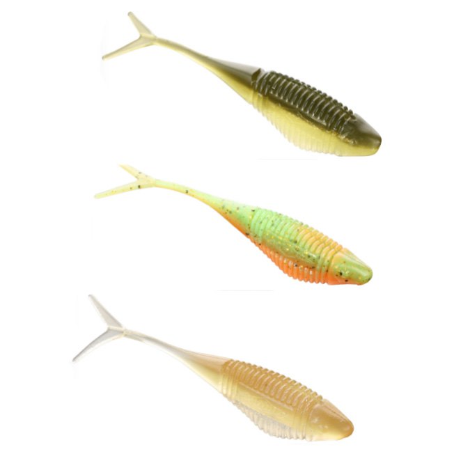 Mikado PMFY-8-372 Fish Fry Мягкая Приманка 80 мм 4 г Многоцветный 372