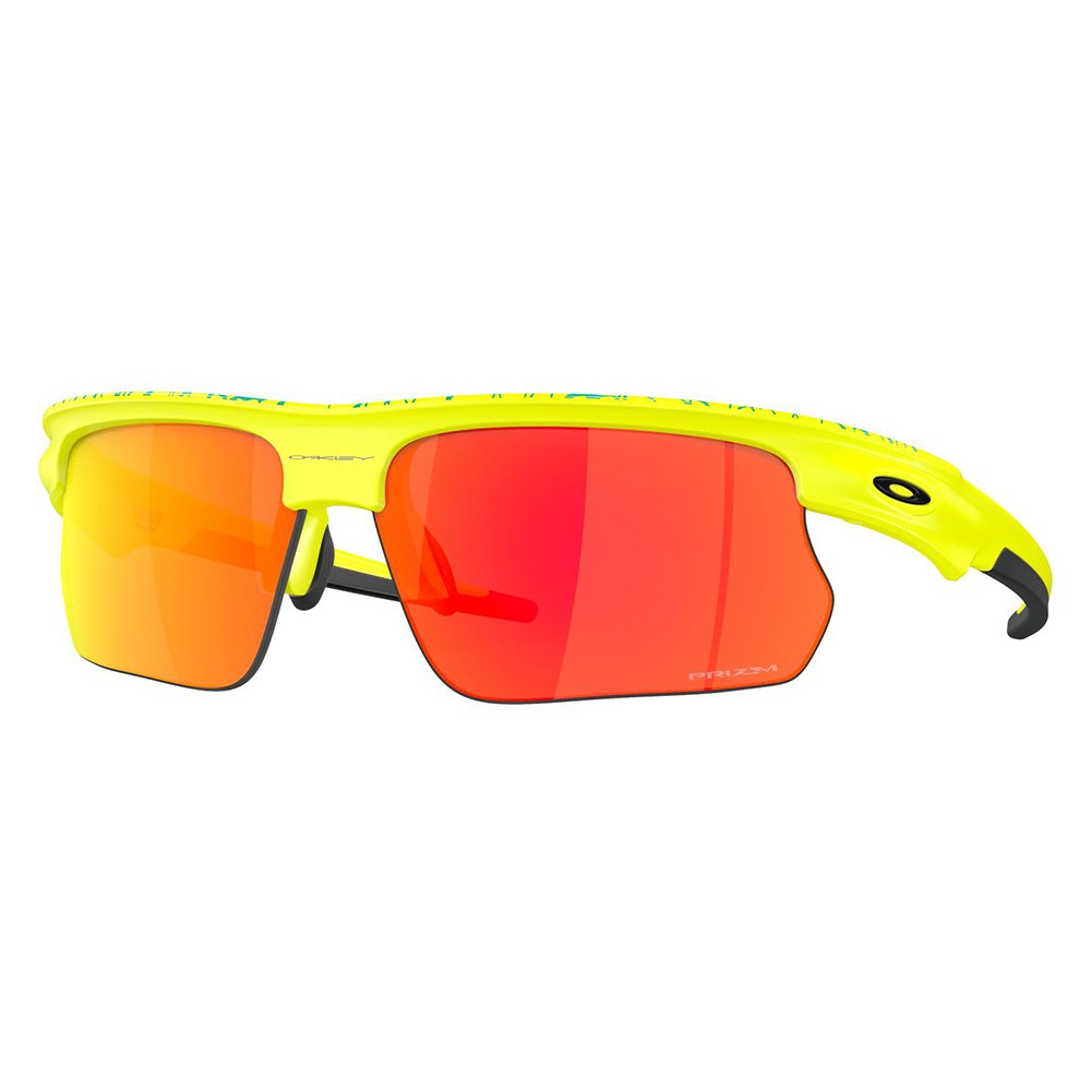 Oakley 0OO9400-94001368 Солнцезащитные очки Bisphaera Mtt Tennis Black Yellow / Celeste Neuron Prizm Ruby/CAT3