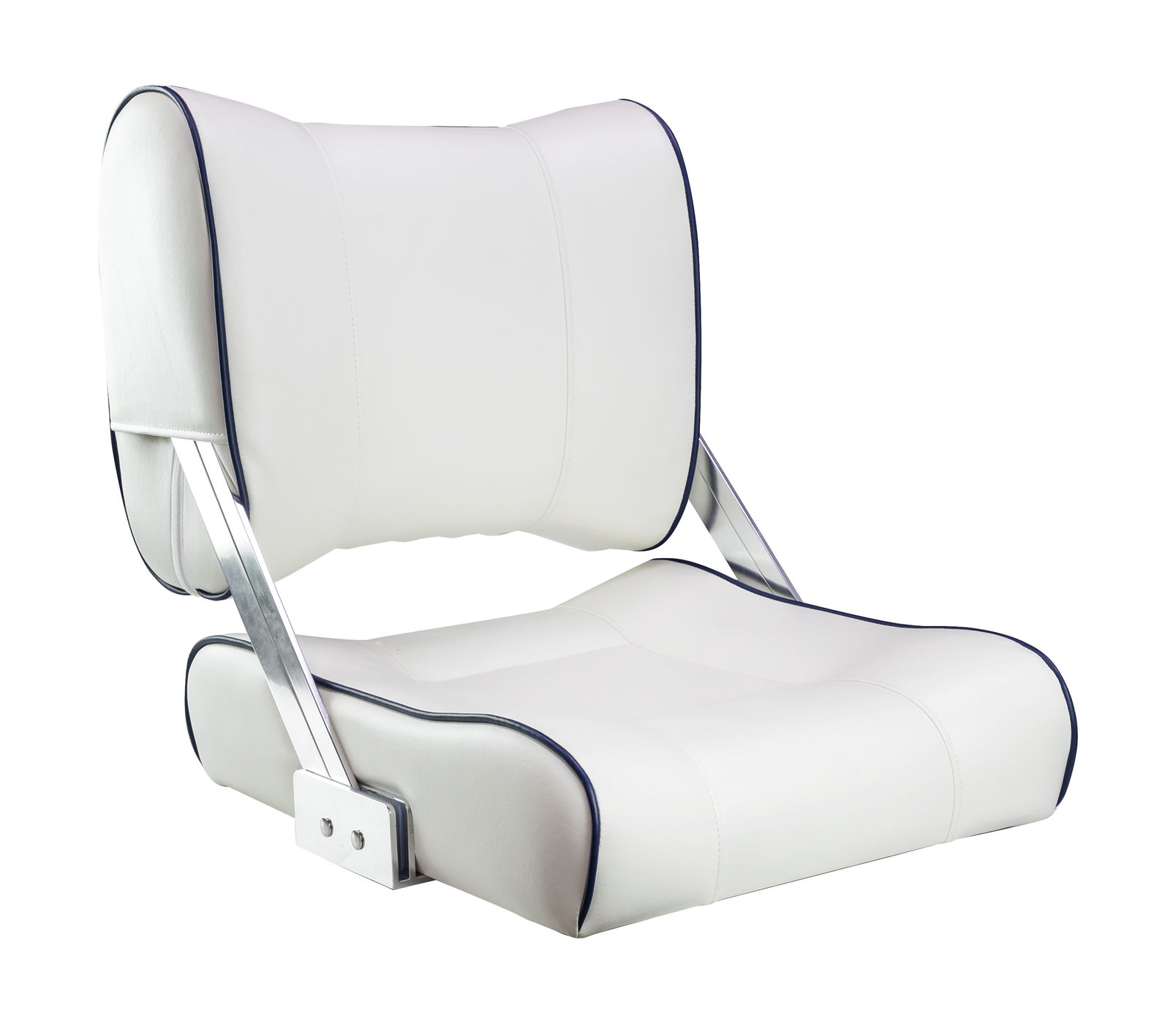Купить Кресло с перекидной спинкой, обивка белый винил Marine Rocket 16102W-MR 7ft.ru в интернет магазине Семь Футов