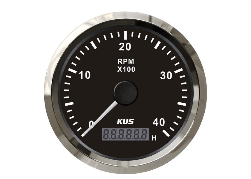 Купить KUS Tachometer 4000 RPM / 85 mm / stainless steel 33461-bvs 7ft.ru в интернет магазине Семь Футов