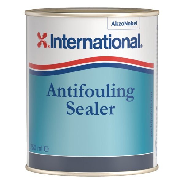 Краска твёрдая необрастающая International Antifouling Sealer YCA011/750AG 750 мл черная