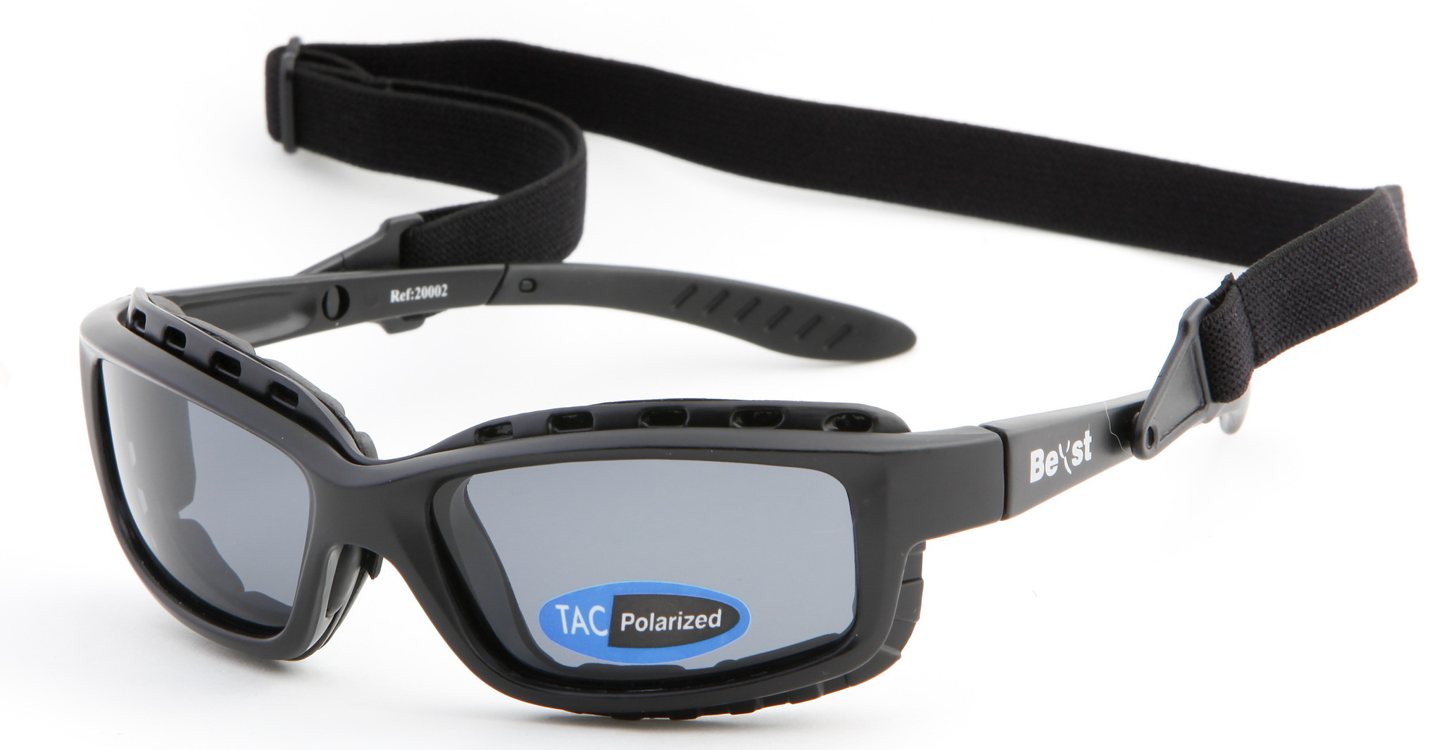 Купить Спортивные очки Ocean Beyst Черные Матовые/Темно-серые линзы 7ft.ru в интернет магазине Семь Футов