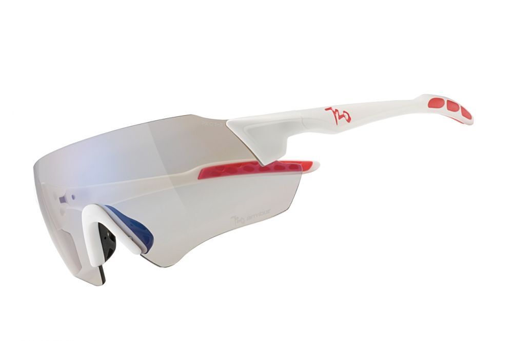 Купить Kamikaze Pro / Matte White w/ Red Rubber / Photochromic Smoke Light Blue 7ft.ru в интернет магазине Семь Футов