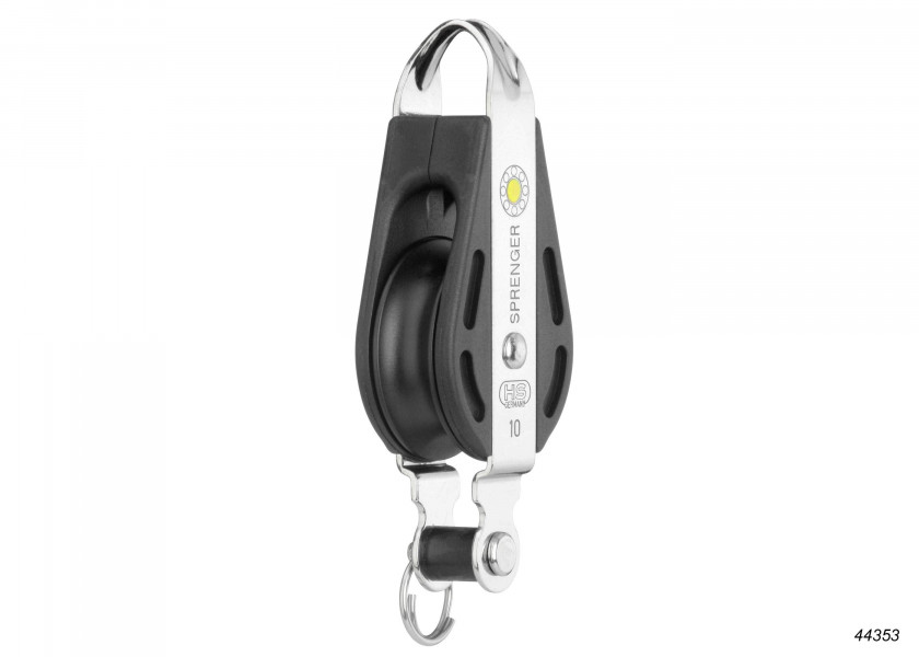 Купить SPRENGER S Block with Becket and Bracket / 10 mm / plain bearing 44353-bvs 7ft.ru в интернет магазине Семь Футов