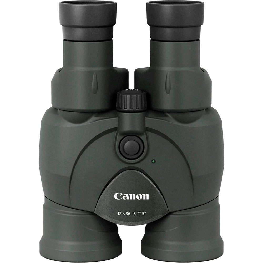 Canon 9526B005AA Binocular IS III Бинокль 12x36 Серебристый Black