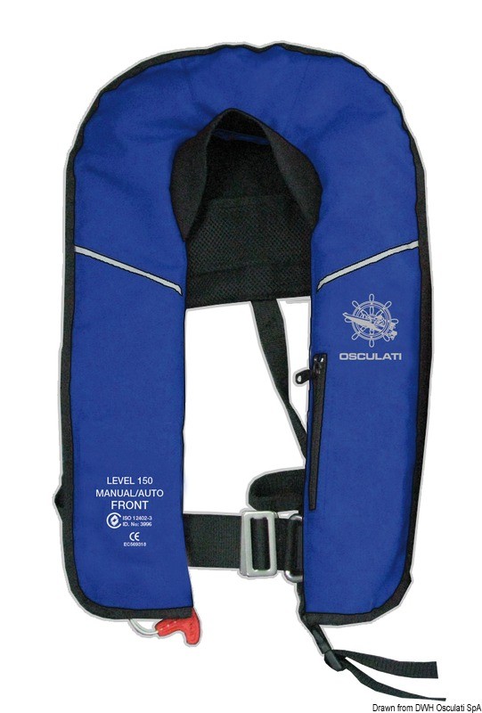 Купить Self-inflatable blue safety harness, 22.398.06 7ft.ru в интернет магазине Семь Футов