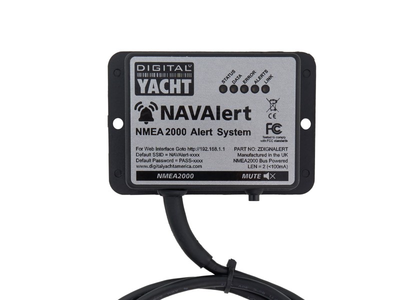Купить DIGITAL YACHT ZDIGNALERT Система оповещения NAVALERT NMEA 2000 88948-bvs 7ft.ru в интернет магазине Семь Футов