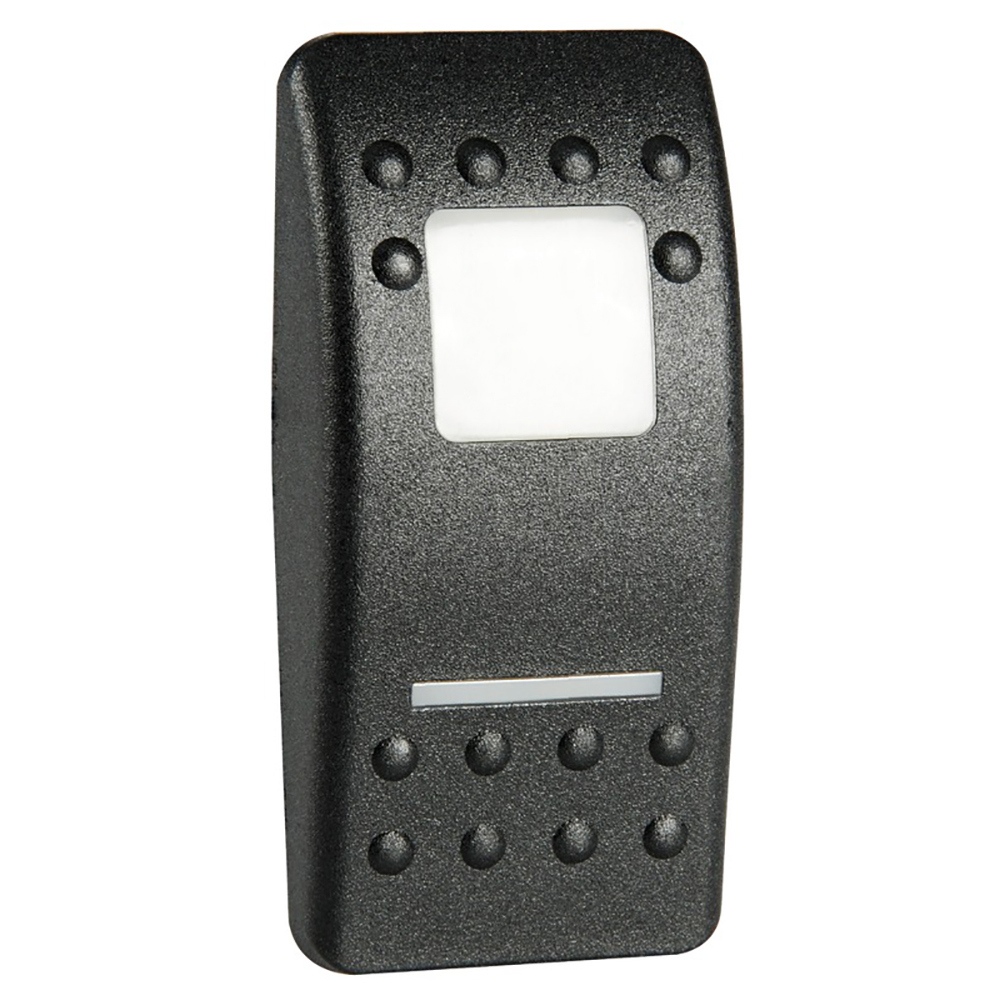 Клавиша со светящимся символом "Эхолот" Carling Technologies Contura II из черного поликарбоната, Osculati 14.193.49