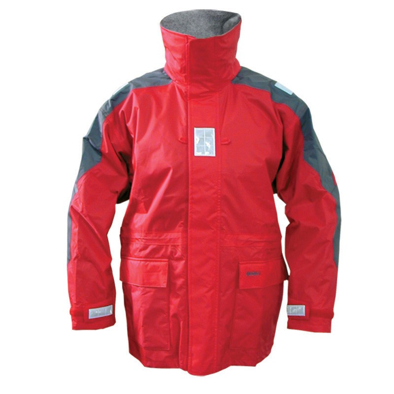 Куртка водонепроницаемая Lalizas IT 40295 для прибрежного парусного спорта размер S красная из нейлона Oxford