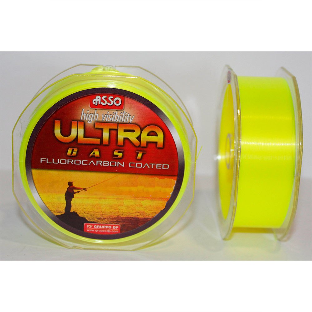ASSO 8050880013012 Ultra Cast Paralelo 150 m Монофиламент Золотистый Fluor 0.160 mm