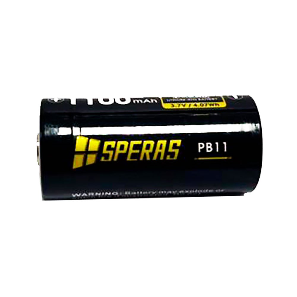 Speras PB11 Грубая литиевая батарея 18350 3.7V А также 1100mAh Высокий Требование Черный