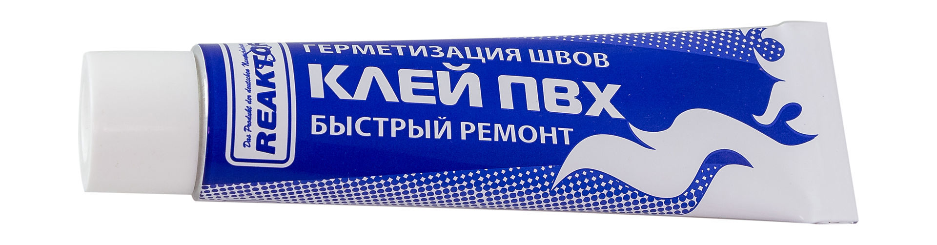 Купить Клей ПВХ 2 в 1: жидкая латка-герметизатор + клей ПВХ, голубой, 15мл, Reaktor k_pvh_2v1_blue_15 7ft.ru в интернет магазине Семь Футов