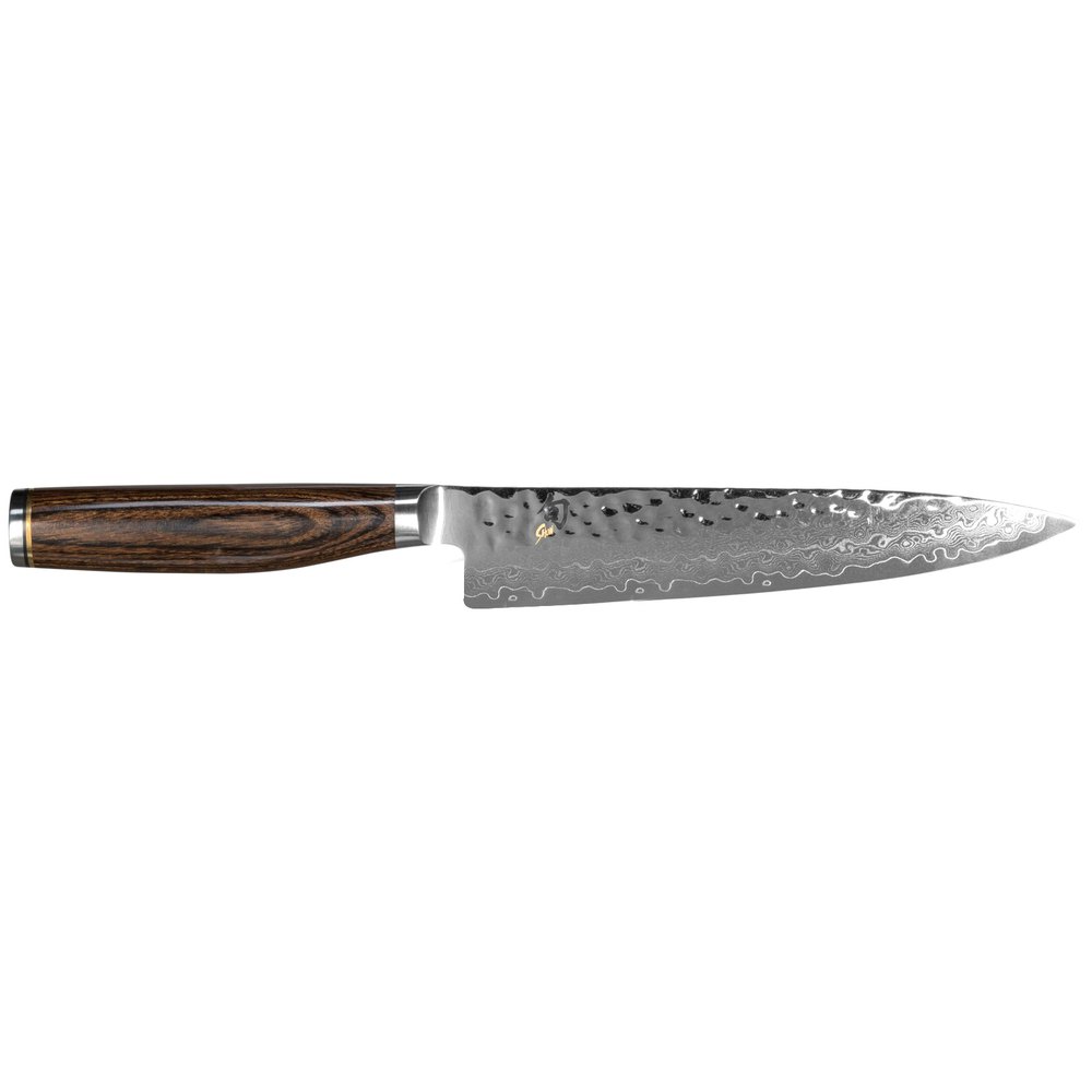 Kai KAITDM1701 Shun Premier Tim Malzer Utility Knife 16.5 cm Коричневый Brown / Silver