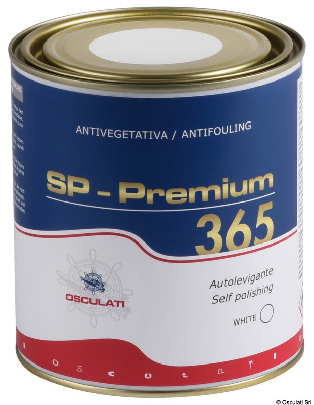 Купить Необрастающая краска белая SP Premium 365 0,75 л, Osculati 65.602.11 7ft.ru в интернет магазине Семь Футов