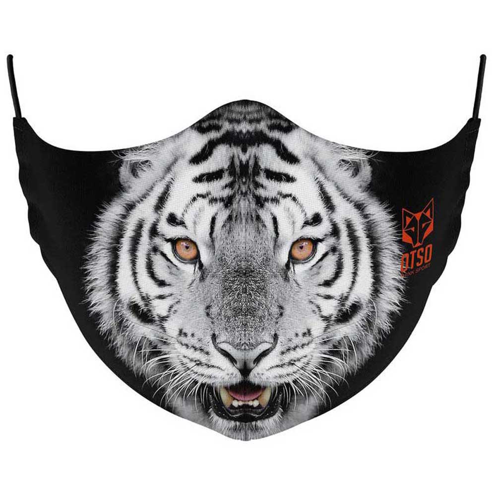 Otso FM-TIF20-ULXL Animals Маска для лица Черный  Tiger Face L-XL