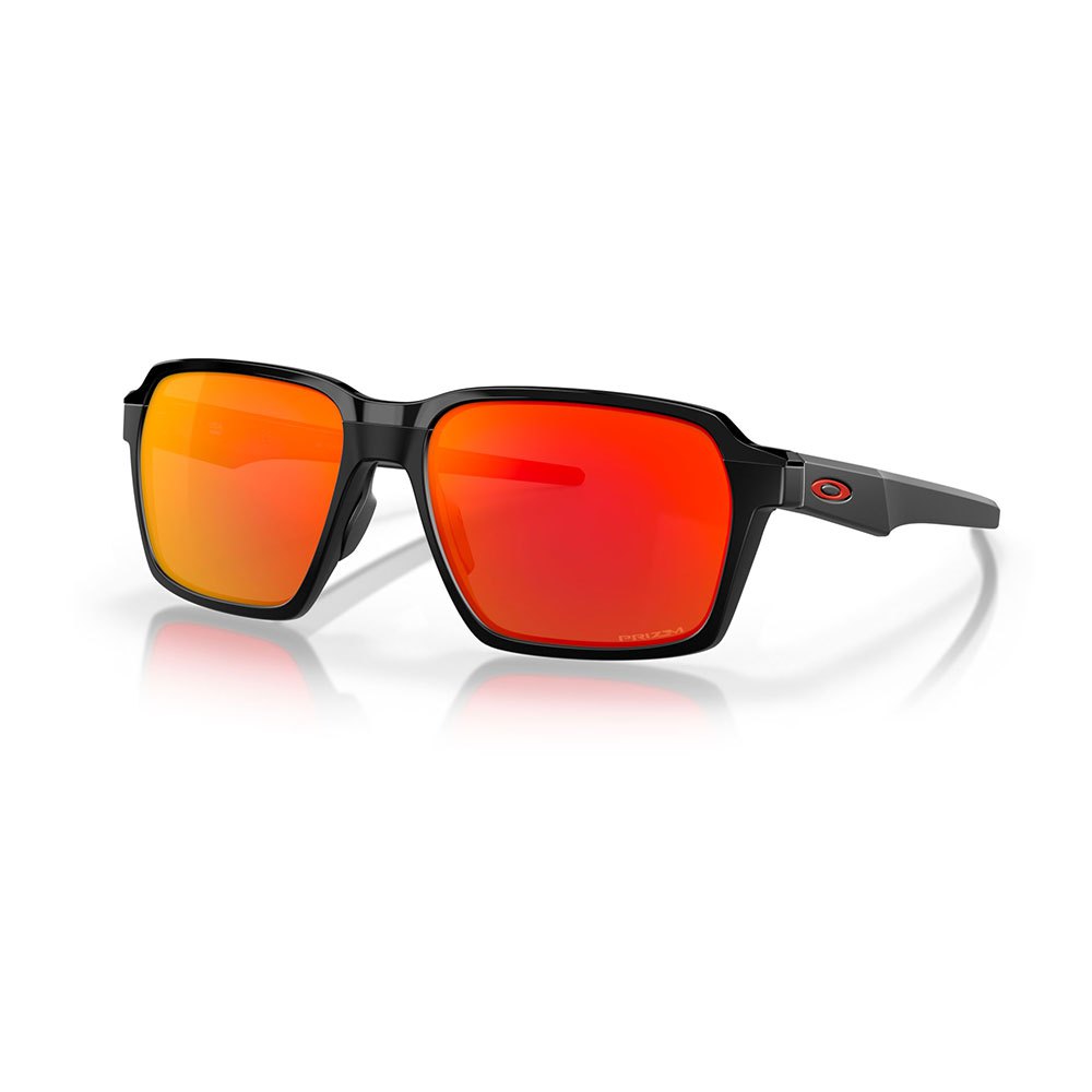 Oakley 0OO4143-414303 Parlay Солнцезащитные Очки  Matte Black Prizm Ruby/CAT3