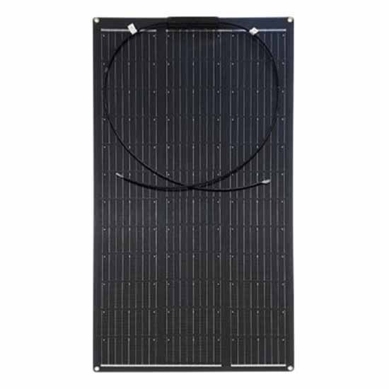 Blugy BGSFP105 105W Полугибкая монокристаллическая солнечная панель Black 1040x503x3 mm