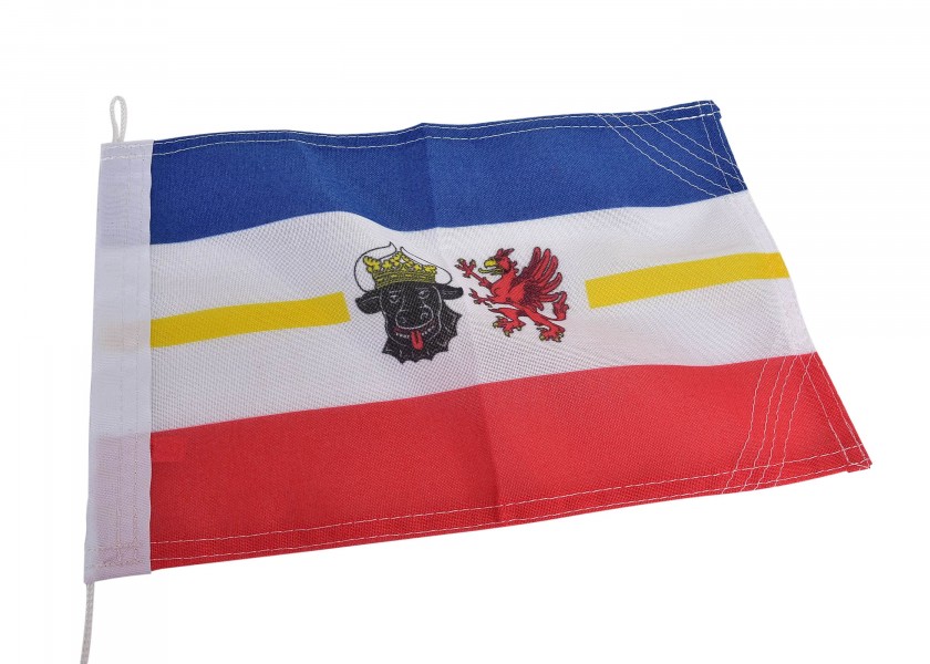 Купить Flag - Mecklenburg-Vorpommern with Coat of Arms 13863-bvs 7ft.ru в интернет магазине Семь Футов