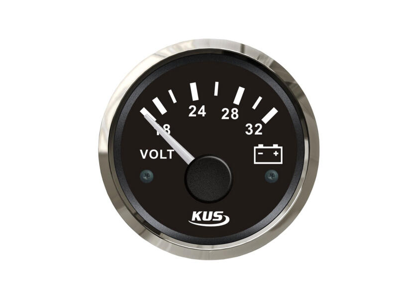 Купить KUS Voltmeter 18-32 V / 52 mm / stainless steel 33460-bvs 7ft.ru в интернет магазине Семь Футов