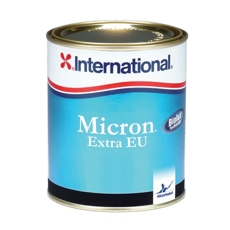 Краска необрастающая эродирующая International Micron Extra EU YBB604/750AZ 750 мл чёрная
