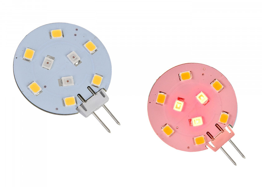 Купить Светодиодная лампа G4 / теплый белый/красный 21459-bvs 7ft.ru в интернет магазине Семь Футов