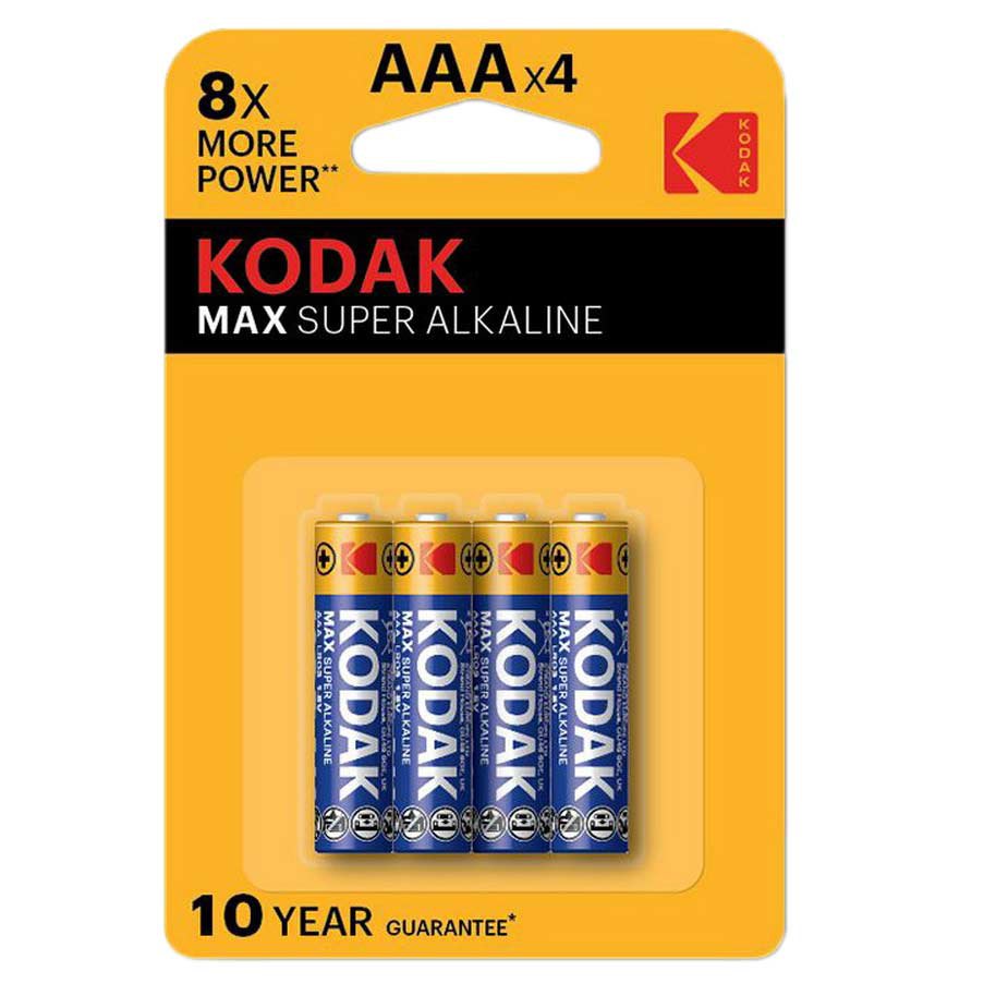 Kodak 30952812 Max Alkaline AAA 4 Аккумуляторы Единицы Голубой Yellow