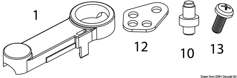 Купить Mounting kit for cables K 63 45.100.14 7ft.ru в интернет магазине Семь Футов