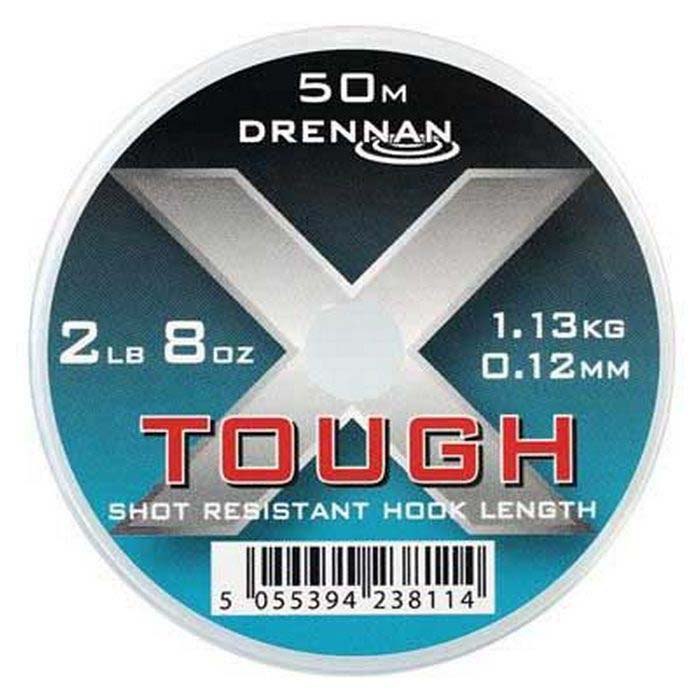 Drennan LCXT013 X Tough Hooklink Фторуглерод Голубой 0.130 mm 