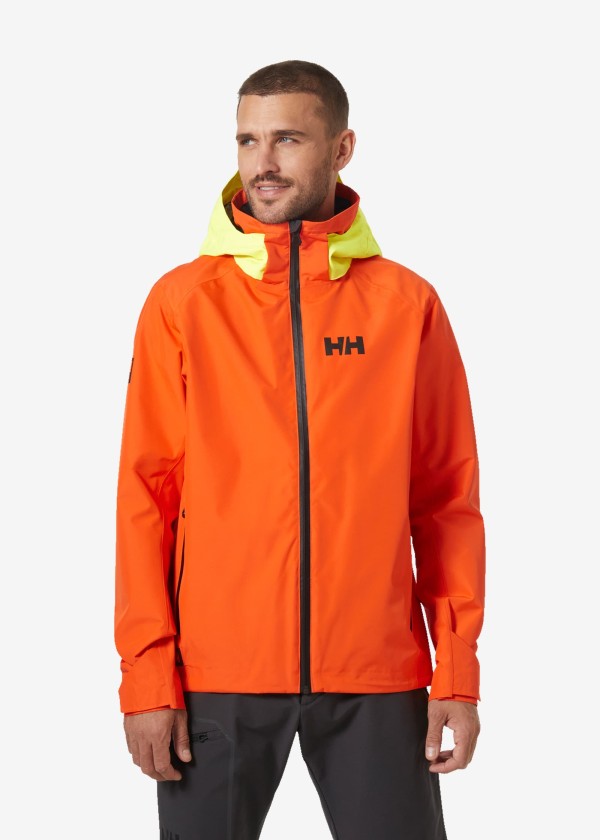 Купить HELLY HANSEN Мужская куртка для прибрежного парусного спорта CUP / оранжевый / Размер одежды: L 7ft.ru в интернет магазине Семь Футов