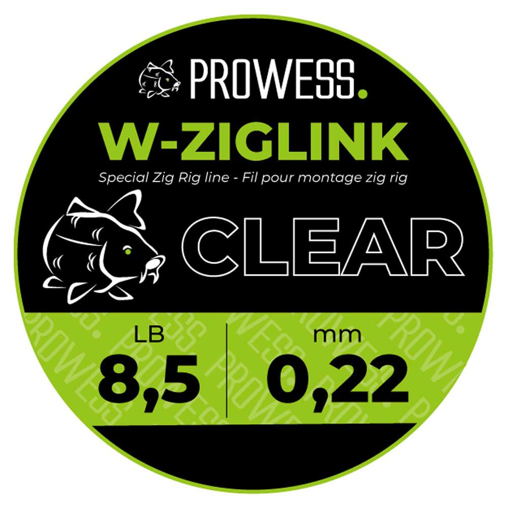 Prowess PRCAK0200-28-CLEAR W-Ziglink Мононить 200 m Бесцветный Clear 0.280 mm 