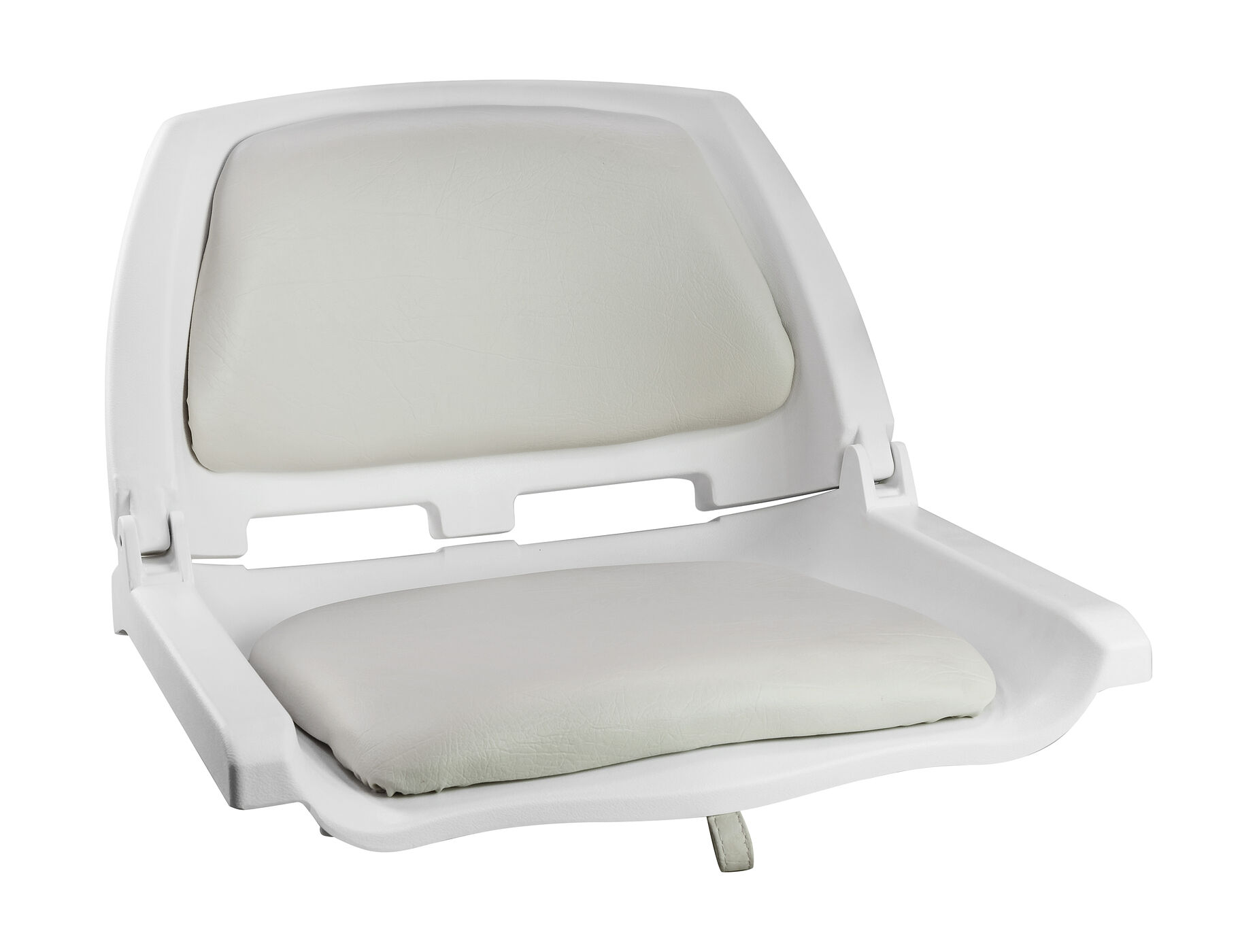 Кресло складное мягкое TRAVELER, цвет белый/серый Springfield 1061104C