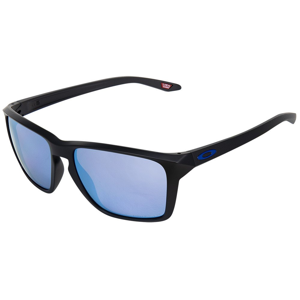 Oakley OO9448-2760 Sylas Prizm Поляризованные Очки Matte Black Prizm Deep Water Polar/CAT3