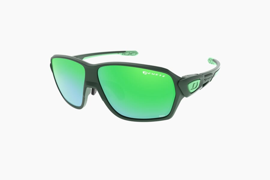 Купить Спортивные очки с диоптриями Demetz M-Suit / Matt Dark Green / Matt Green V. Pink Mirror Green Cat.3, rx-089/msuit8368rv65 7ft.ru в интернет магазине Семь Футов