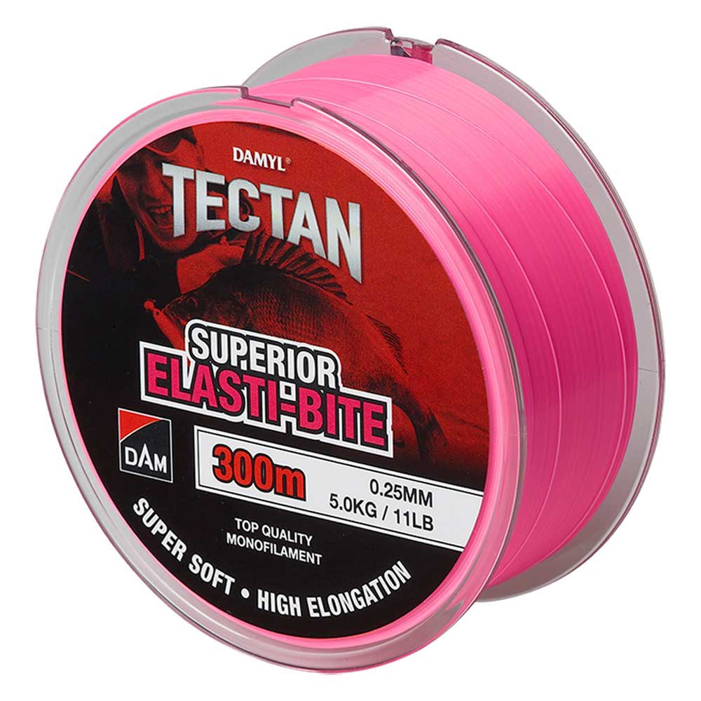 DAM SVS66207 Tectan Superior Elasti-Bite Монофиламент 300 m Розовый Pink 0.300 mm