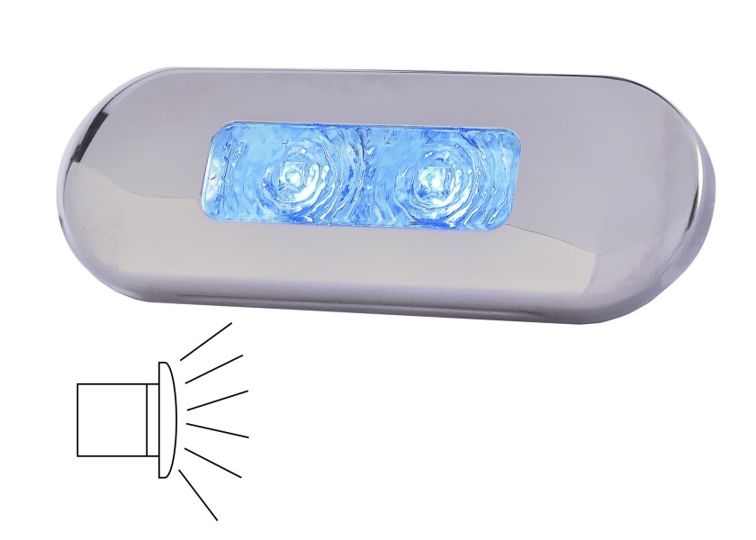 Купить HELLA MARINE 2XT980869601 LED-подсветка, синий / 12/24 В 20742-bvs 7ft.ru в интернет магазине Семь Футов