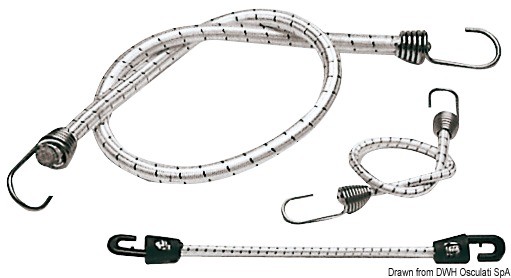 Купить Shock cord+nylon hook 20 cm x 4 mm, 63.500.00 7ft.ru в интернет магазине Семь Футов