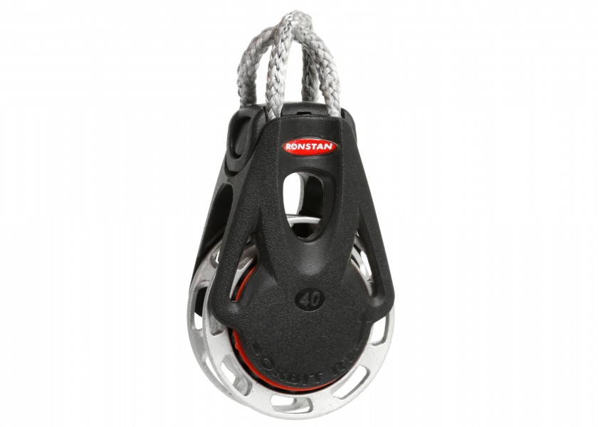 Купить RONSTAN Orbit Ratchet Single Block with Textile Loop Shackle / 8 mm / ball bearing 85128-bvs 7ft.ru в интернет магазине Семь Футов