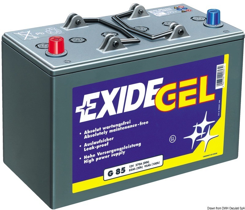 Купить Exide Gel battery 200 Ah, 12.413.20 7ft.ru в интернет магазине Семь Футов