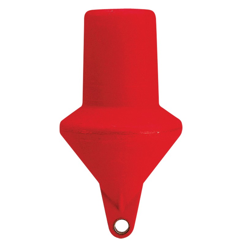 Буй маркировочный из красного жесткого пластика Nuova Rade 31928 740 х 400 мм 38 кг цилиндрический пустой