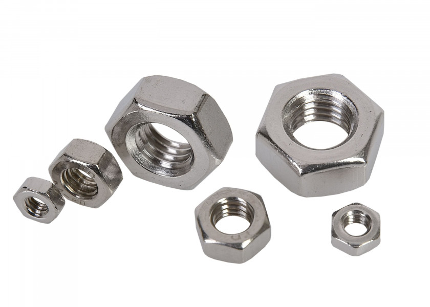 Купить Шестигранные гайки V4A, упаковка по 100 шт. / Диаметр резьбы: M6 7ft.ru в интернет магазине Семь Футов