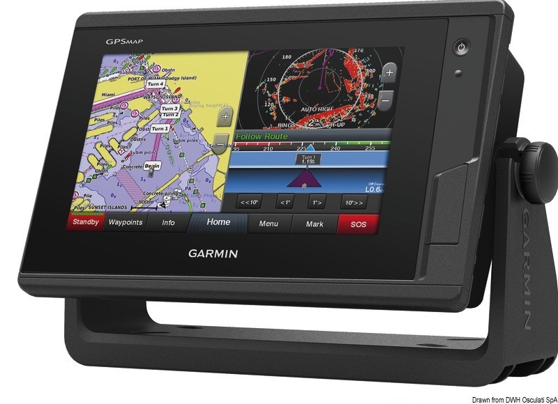 Купить Garmin GPSMap 722xs chartplotter, 29.042.02 7ft.ru в интернет магазине Семь Футов