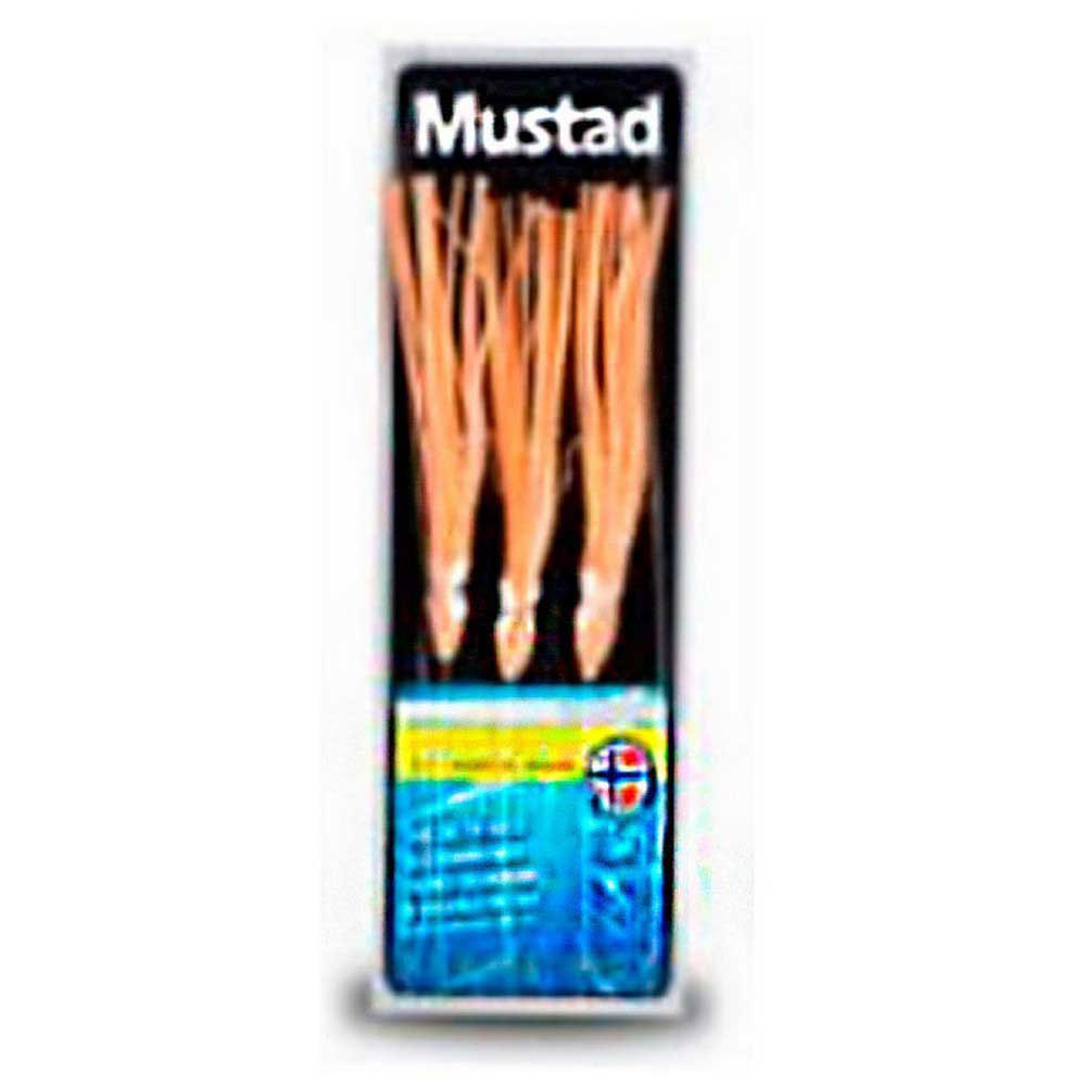 Mustad CL-RIG38-3/0-10 Squid Rig Рыболовное Перо Оранжевый Orange 3/0 