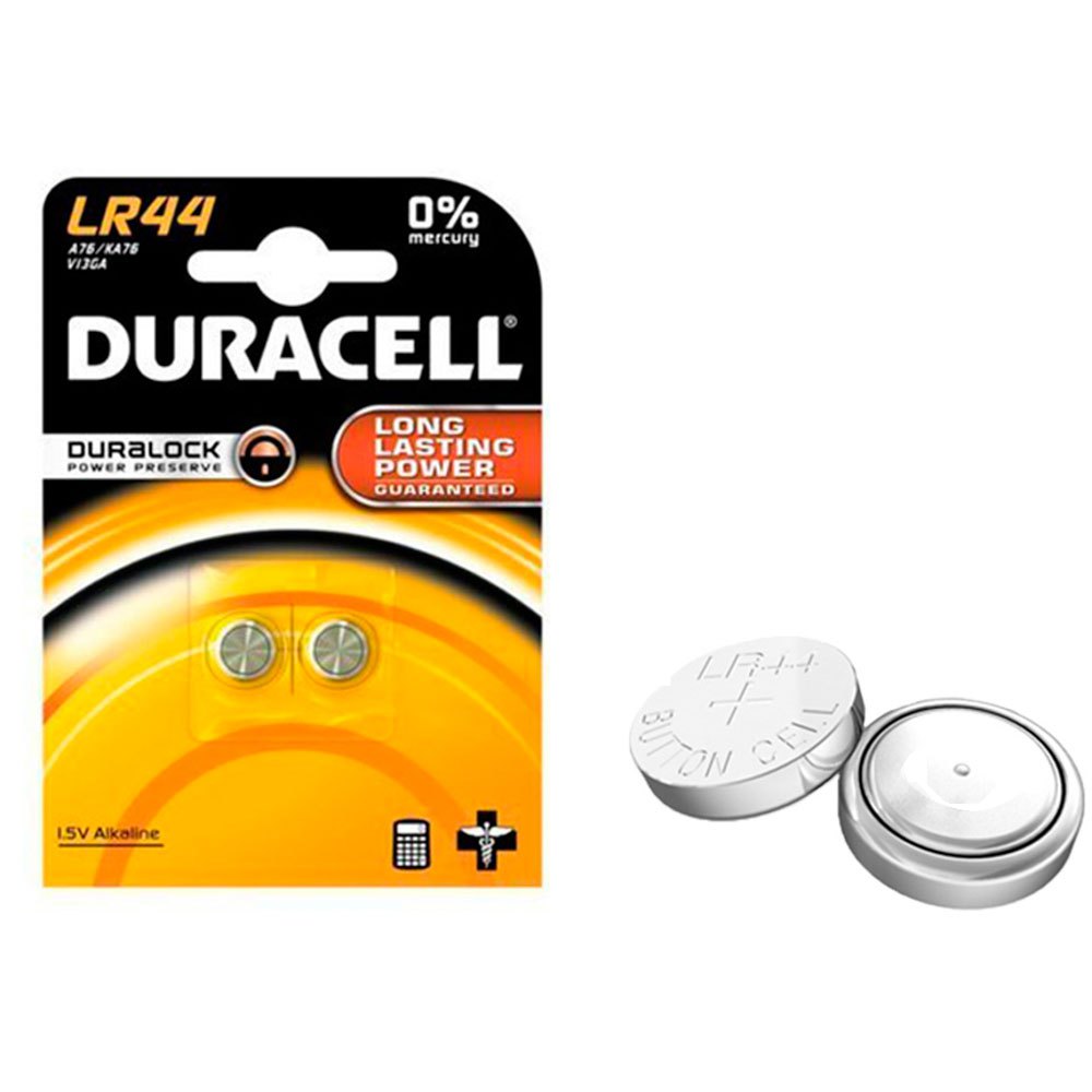 Duracell 38983 1x2 IR44 1.5V Кнопка Батарея Серебристый Silver