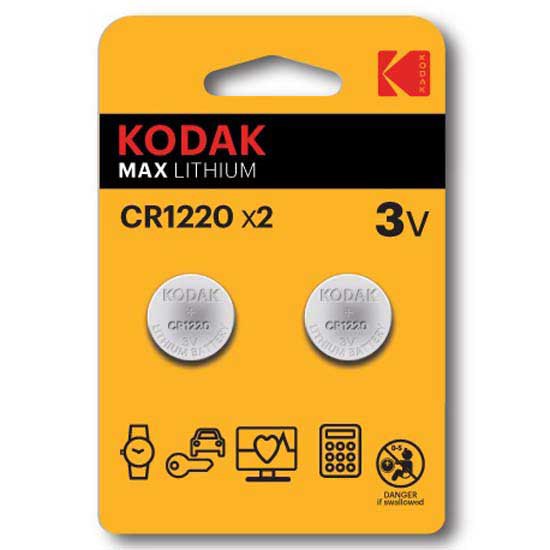 Kodak 30417717 CR1220 Литиевая батарейка Многоцветный Multicolour