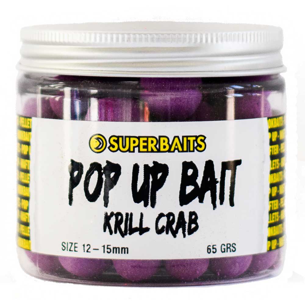 Superbaits 99004 СБ Krill Crab 65g Поп UPS Фиолетовый Purple 12-15 mm 